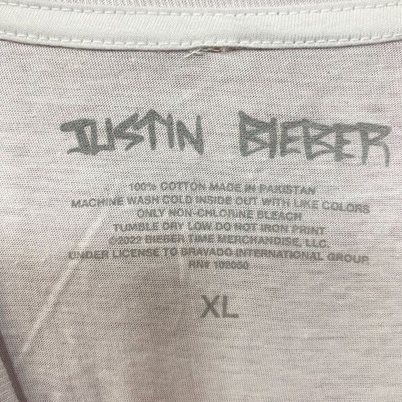 Justin Bieber Purpose Album Cover T-Shirt XL - Picture 4 of 4